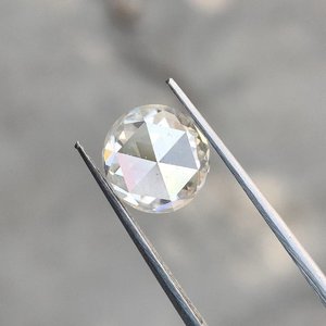 Cristal de Cuarzo Redondo con Corte Rosa de 10 mm, Gema Suelta de la Mejor Calidad, Cristal con Corte Redondo para Joyería - Product Image 6