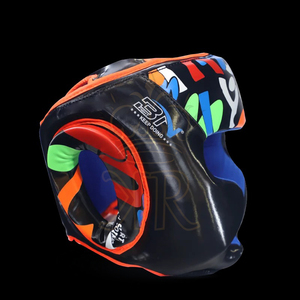 <b>Kids</b> Boxing <b>Helmet</b> Muay Thai Kickboxing MMA Martial Arts Sparring Headgear Head Protector Fight Training Equipment - Product Image 3