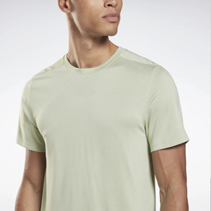 T-shirts de sport formels pour hommes de haute qualité, séchage rapide, polyester uni, broderie personnalisée, col personnalisé, manches courtes, tissu tricoté doux - Product Image 5