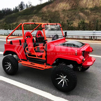 Jeep automatique pour adultes à vendre Buggy Jeep 4 places à essence/électrique Buggy à apparence personnalisée Voitures Jeep 350CC