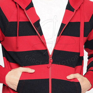 เสื้อมีฮู้ดซิปนุ่มสำหรับผู้ชายใส่กลางแจ้งในฤดูหนาวเสื้อผ้าแบบกำหนดรูปแบบเองได้สำหรับฤดูใบไม้ร่วง - Product Image 5