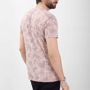 Camisetas de cuello redondo de manga corta estampadas personalizadas para hombre, diseño personalizado, camisas estampadas de tu propia marca - Product Image 4