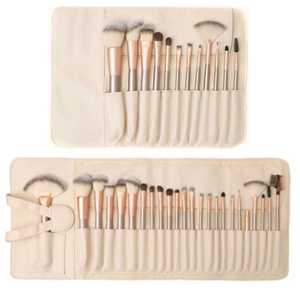 ชุดแปรงผสมอายแชโดว์สีขาวเส้นผมสังเคราะห์ติดป้ายยี่ห้อส่วนตัว - Product Image 4