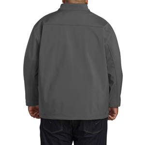 Veste softshell homme personnalisée, manteau coupe-vent imperméable, respirant et chaud pour la randonnée en plein air, fournisseur OEM - Product Image 3