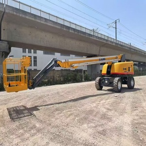 Trailer Mounted Articulated Boom Lift Aerial Work Platform 10m-24m New High Altitude <b>Hoist</b> Basket for Construction - Product Image 4