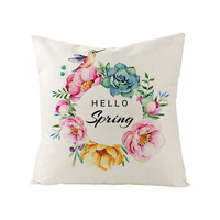 Gran oferta, funda de cojín de algodón suave de la mejor calidad, funda de almohada de lujo con logotipo personalizado para sofá y sala de estar