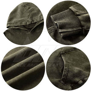 Fabriqué au Pakistan solide hiver décontracté polaire sweats à capuche 2025 nouveau Design de haute qualité pas cher prix en gros bas quantité minimale de commande pour les hommes - Product Image 5