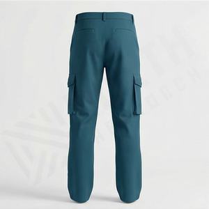 Pantalons cargo pour hommes écologiques et durables, fabriqués à partir de matériaux recyclés, légers, durables, pour l'exploration urbaine - Product Image 2
