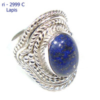 Finition oxydée 925 bague en argent sterling vintage bohème antique rubis zoisite pierre précieuse faite à la main en gros bijoux indiens