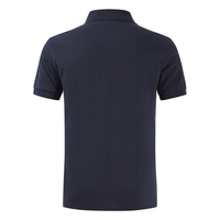 Polos clásicos para hombre, ropa informal de algodón, manga corta, cómodos y elegantes, para un estilo de vida moderno, que absorbe la humedad