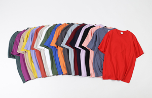 Usine directe de haute qualité 100% coton biologique T-Shirt Logo personnalisé imprimé motif solide 220 grammes tricoté excellente valeur - Product Image 6