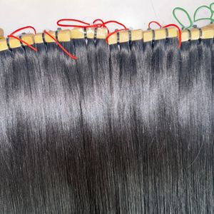 ช่อผมมนุษย์แบบติดกระดูกสีธรรมชาติแบบ100% เวียดนามพร้อมเทป2025 - Product Image 5