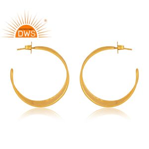 ต่างหูข้อมือทองเหลืองชุบทอง18K ขายดีเครื่องประดับที่กำหนดเองสำหรับของขวัญผู้หญิงสำหรับคอลเลกชันวินเทจของเธอ - Product Image 4