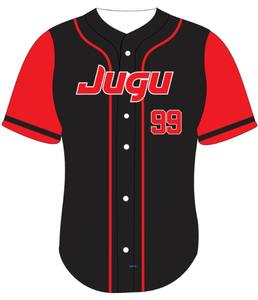 Ensembles de maillots de baseball pour hommes adultes 100% tissu polyester respirant séchage rapide de haute qualité personnalisé meilleur prix - Product Image 1