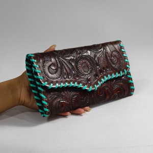 Nouveau porte-passeport pour femme en cuir véritable luxueux et élégant, antivol, design personnalisable, multifonction - Product Image 6