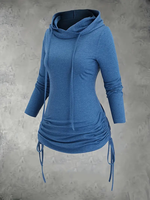 Camiseta Formal Personalizada de Fábrica para Mujer, Manga Larga, Algodón de Alta Calidad, Estampado de Camuflaje 3D, Transpirable, de Secado Rápido, Ecológica, OEM