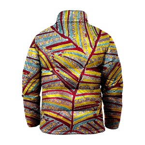 Veste d'extérieur en duvet pour femmes à forte demande Veste bouffante imperméable imprimée par sublimation de qualité personnalisée avec fermeture éclair - Product Image 2