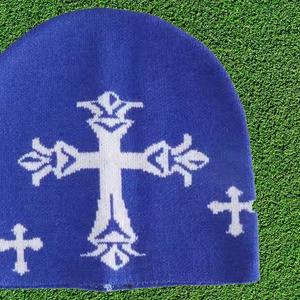 หมวกบีนนี่สำหรับผู้ชายหมวกบีนนี่สีทึบแนวสตรีทผลิตตามสั่งแบบ2025 - Product Image 2