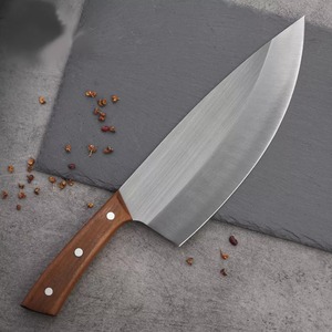 Couteau de chef en acier Damas forgé à la main, écologique, manche en bois Pakka, lame tranchante pour un usage quotidien en cuisine, logo personnalisé, MOQ 5 - Product Image 2