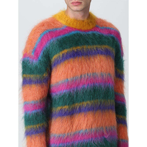 Collection Mohair : Cardigan Homme Décontracté en Laine Tricotée Chaude et Respirante, Anti-Plis, pour l'Hiver - Product Image 6
