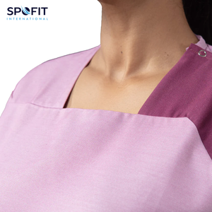 Offre Spéciale 2025 uniformes de soins infirmiers tricotés à la mode hôpital gommages respirant confortable couleur personnalisée Service OEM - Product Image 4