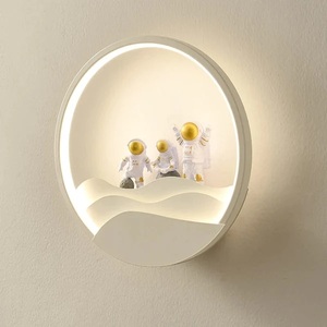 Unique Leaf Design Iron & Glass Feather Shape <b>Wall</b> Lamp for Living Room Bedroom Home Decor Decorative Design Lamp Latest - Product Image 5