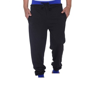 Custom Oversized Heavyweight Oxford Fabric 100% Cotton Straight Wide Leg Baggy Sweatpants Drawstring Closure High Waist Men's - Product Image 1