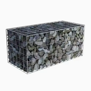 Fabrika Fiyatlı Bastion Duvar Paslanmaz Gabion Kutusu Kaynaklı Tel Demir Örgü Yaylı Kare Delikli Gabion Kafes - Product Image 3