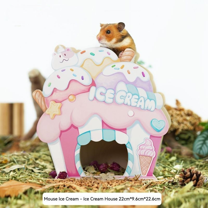Salon de crème glacée souris