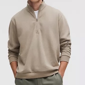 Sudaderas con capucha de ajuste cuadrado para hombre con gráfico personalizado sudaderas de algodón de invierno con estampado de entrenamiento de culturismo bordado sólido - Product Image 3