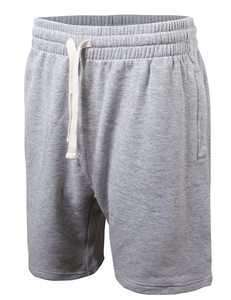 Pantalones Cortos Deportivos de Algodón para Hombre, Estilo Urbano, Color Liso, Casuales, para Entrenamiento, Correr, Cintura Media, Ecológicos, Servicio OEM - Product Image 2