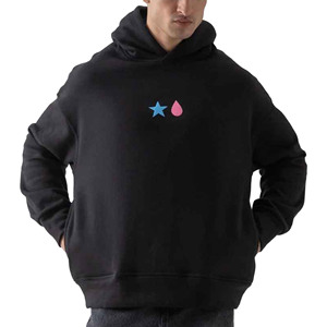 Sweat-shirt pour homme personnalisé avec logo, en coton 100% de haute qualité, coupe classique, molleton épais vintage, avec poche - Product Image 5