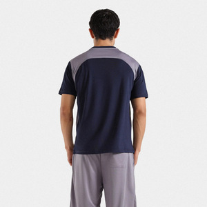 2025 camiseta para hombre, marca de impresión personalizada, transpirable, 100% de algodón, patrón de letras gráficas de alta calidad, ribete de contraste, peinada - Product Image 6