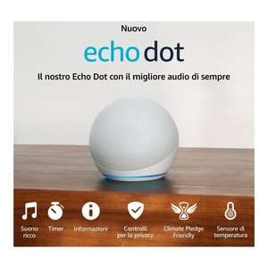 Asistente de voz ECHO DOT 5ª generación Blanco B09B94956P - Product Image 2