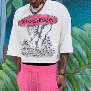 เสื้อยืดผ้าคอตตอน/ผ้าใยไผ่แขนสั้น220GSM ใหญ่พิเศษระบายอากาศได้ดีแห้งเร็วสินค้าออกใหม่สั่งทำได้ - Product Image 6