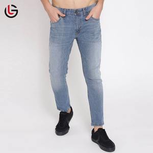 Pantalones Vaqueros de Mezclilla para Hombre, Estilo Urbano, Transpirables, Bordados, Sólidos, Impermeables, Lavados, de Alta Calidad, Novedad de Verano y Otoño - Product Image 1