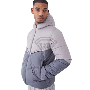 Veste à bulles d'extérieur personnalisée pour hommes, légère, de haute qualité, en nylon et polyester, respirante, confortable, vestes matelassées OEM - Product Image 6