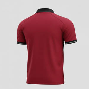 Uniforme de Golf para Hombre de Diseño Moderno, Tela Elástica, Transpirable, Ligero y Cómodo, para Entrenamiento de Golf, Práctica Deportiva, Clubes, 100% Poliéster - Product Image 4