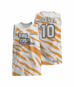 Conjunto de Camiseta y Pantalones Cortos de Baloncesto de Diseño Personalizado al por Mayor, Transpirable, Reversible, Sublimado, para Jugadores - Product Image 4