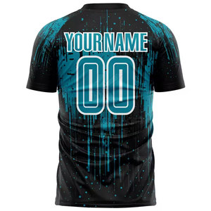 เสื้อเจอร์ซีย์ซับลิเมชั่นฤดูร้อน ระบายอากาศได้ดี แห้งเร็ว แขนสั้น ผ้าโพลีเอสเตอร์ 100% ปรับแต่งได้ เหมาะสำหรับกีฬาทีม - Product Image 2