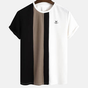 Camisetas para Hombre de Último Diseño con MOQ Bajo, Camisetas de Verano para Hombre, Camisetas con Logotipo Personalizado - Product Image 1