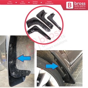 Guardabarros Delantero y Trasero Derecho e Izquierdo BSP1224 para V Class Vito W447 2014 en Adelante 4478900000 4478900100 - Product Image 5