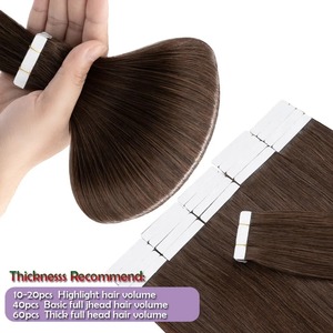Nuevas llegadas, cinta vietnamita de primera calidad para extensiones de cabello humano en color negro recto, artículos más vendidos - Product Image 3