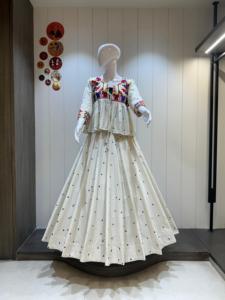 Edición especial Lehenga Choli para Navratri Diseñador Bordado Ghagra Festival étnico Desgaste - Product Image 2