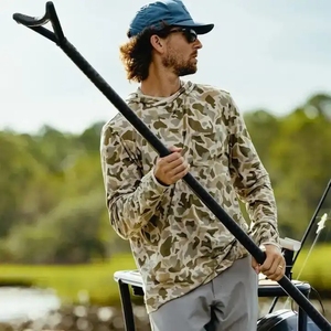 UPF50 + UV Suave Secado rápido Rendimiento Cómodo Manga larga Bambú Spandex Resistente a los rayos UV - Product Image 2