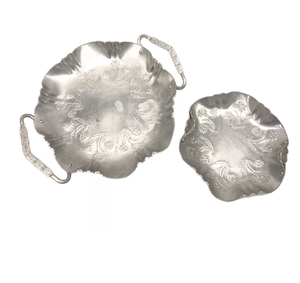 Excellent plateau de service en aluminium Plateau de service en aluminium de qualité alimentaire haut de gamme en métal tendance - Product Image 6