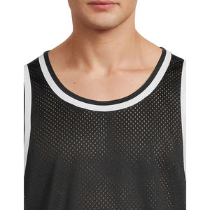 Diseño personalizado Spandex hombres de talla grande camiseta de gimnasio Casual entrenamiento Fitness Stringer Muscle Fit camisetas sin mangas estilo lavado - Product Image 3