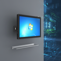 Computadora Industrial Táctil Todo en Uno Personalizada de 10.1/15.6/21.5 Pulgadas, HMI IP65 Linux I3/I5/I7, Resolución 1920x1080, 1000 Nits