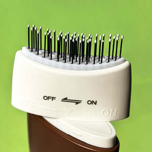 Emballage de flacon plat pour peigne cosmétique, 40 ml, soin des cheveux, soin du cuir chevelu, couleur personnalisée, impression sur écran, matériau PE de haute qualité - Product Image 3