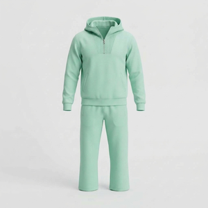 High Quality Fashion Wear Zip up Jacket Pants Jogging Suit Oversized Casual Pullover Tracksuit Men's outerwear <b>set</b> <b>Knitted</b> - Product Image 3